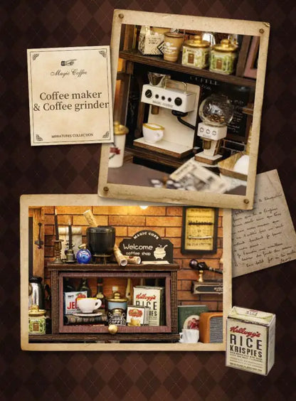 DIY Dollhouse Kit | Magic Coffee