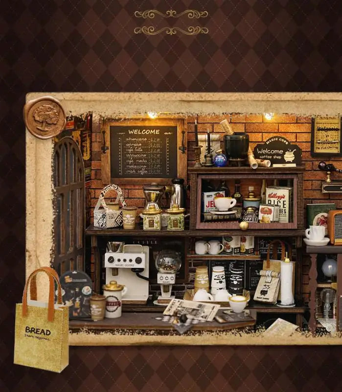 DIY Dollhouse Kit | Magic Coffee