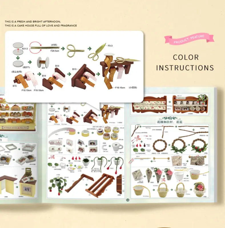 DIY Dollhouse Kit | Sweet Berries Time - DIY Magic World
