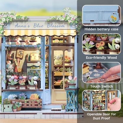 DIY Book Nook Kit | Anna's Blue Blossom