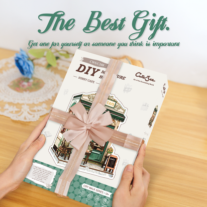 DIY Book Nook Kit | Sunny Cafe