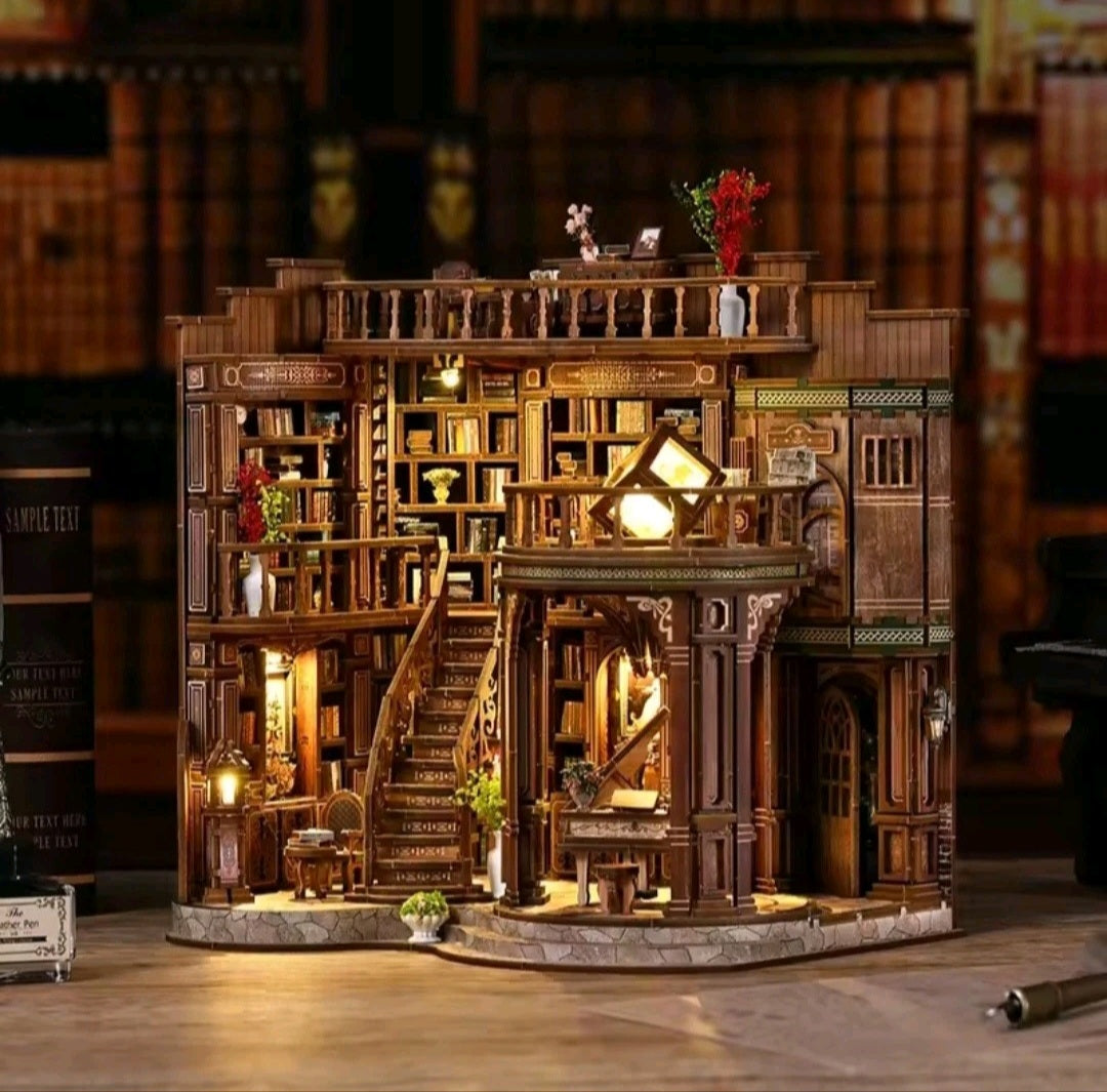 DIY Dollhouse Kit | Dreamy Book Hall