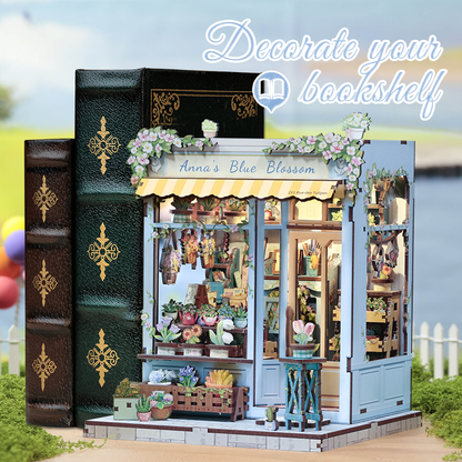 DIY Book Nook Kit | Anna's Blue Blossom