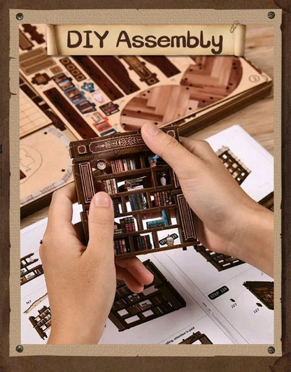 DIY Dollhouse Kit | Dreamy Book Hall