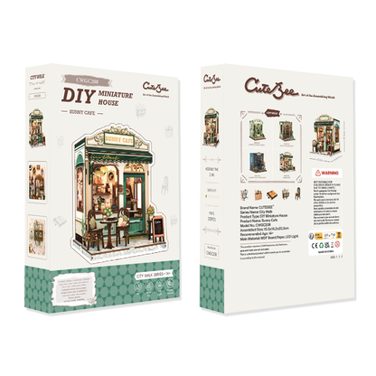 DIY Book Nook Kit | Sunny Cafe