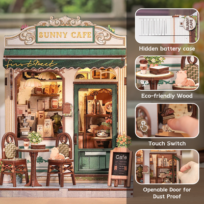 DIY Book Nook Kit | Sunny Cafe