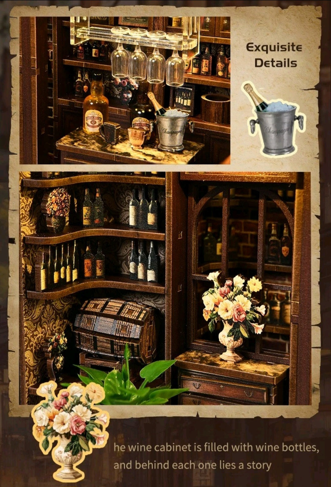 DIY Book Nook Kit | Corner Tavern