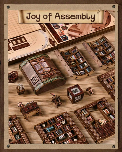 DIY Dollhouse Kit | Dreamy Book Hall