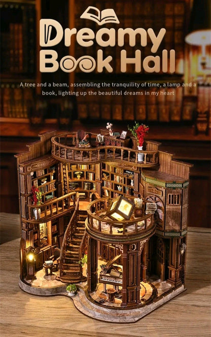 DIY Dollhouse Kit | Dreamy Book Hall