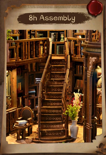 DIY Dollhouse Kit | Dreamy Book Hall