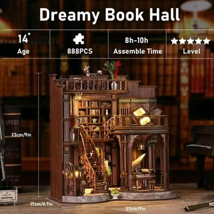 DIY Dollhouse Kit | Dreamy Book Hall