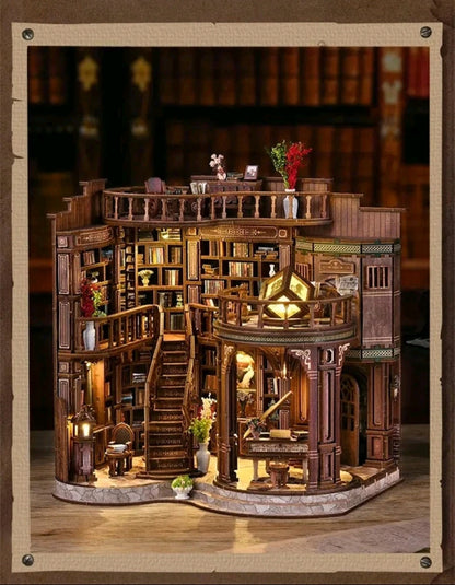 DIY Dollhouse Kit | Dreamy Book Hall