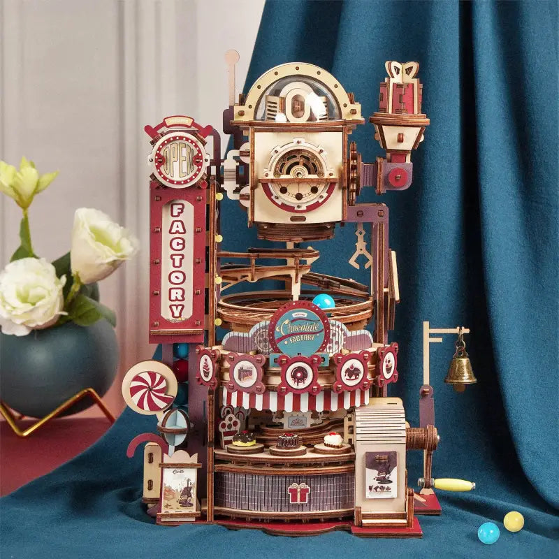 Robotime Rokr DIY 3D Wooden Puzzle | Chocolate Factory - DIY Magic World