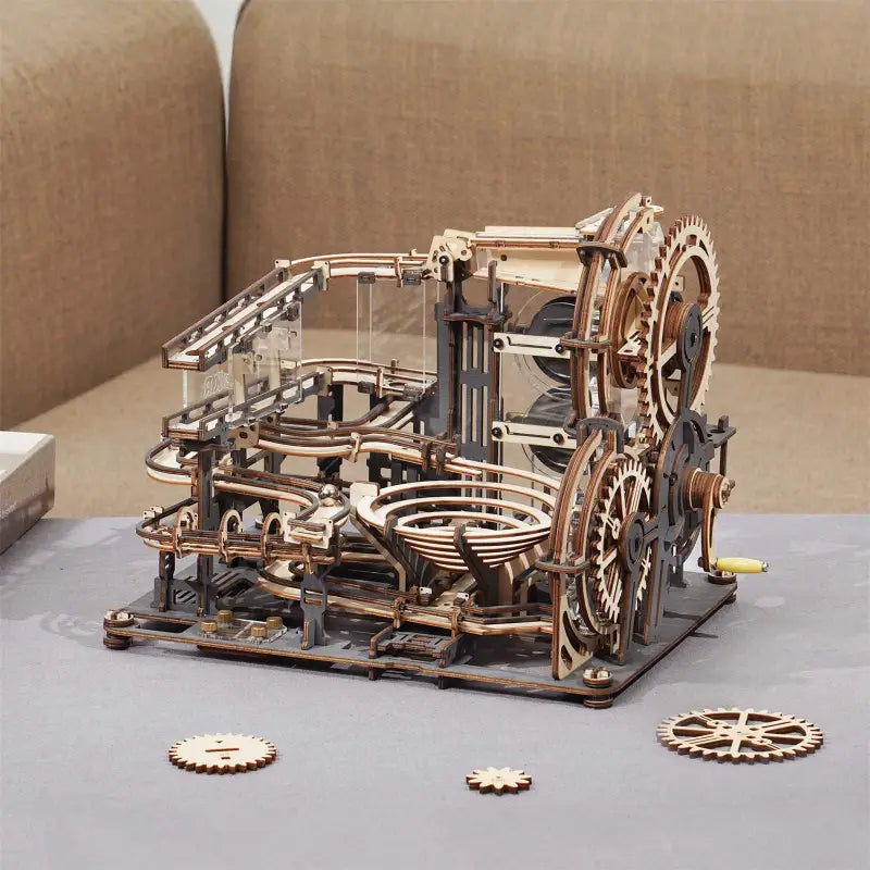 Robotime Rokr DIY 3D Wooden Puzzle | Marble Night City - DIY Magic World