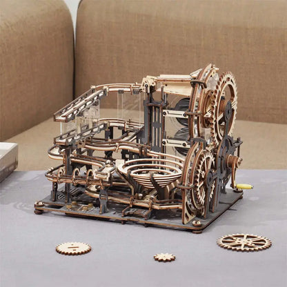 Robotime Rokr DIY 3D Wooden Puzzle | Marble Night City - DIY Magic World