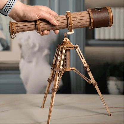 Robotime Rokr DIY 3D Wooden Puzzle | Monocular Telescope - DIY Magic World
