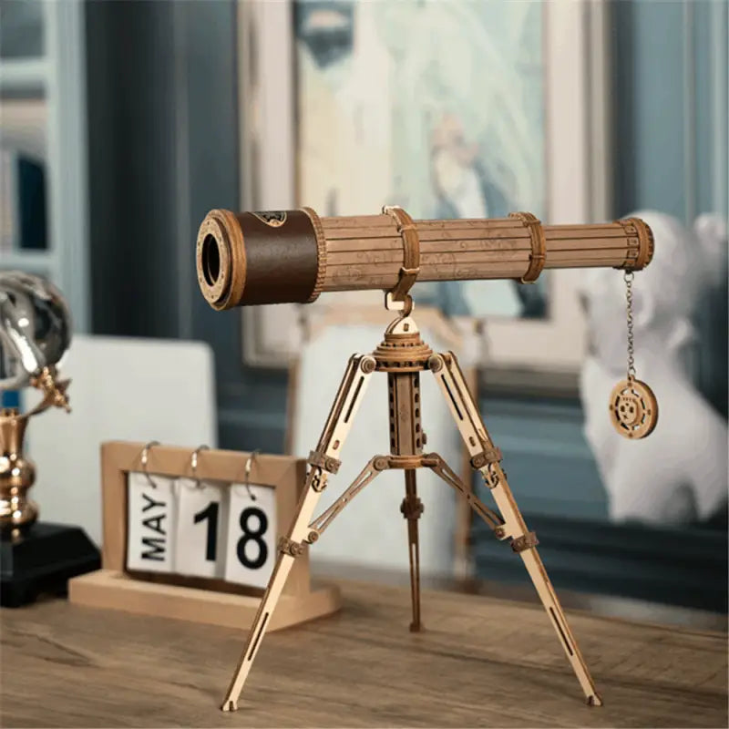 Robotime Rokr DIY 3D Wooden Puzzle | Monocular Telescope - DIY Magic World