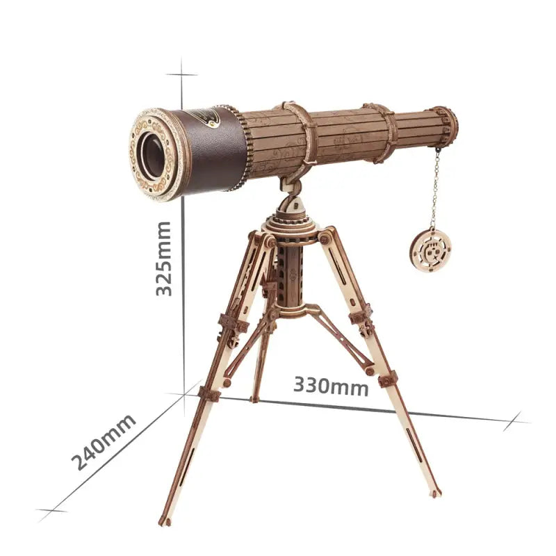 Robotime Rokr DIY 3D Wooden Puzzle | Monocular Telescope - DIY Magic World