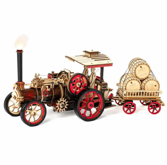 Robotime Rokr DIY 3D Wooden Puzzle | Steam Locomotive - DIY Magic World