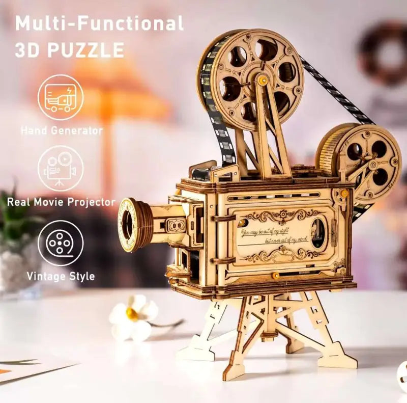 Robotime Rokr DIY 3D Wooden Puzzle | Vitascope - DIY Magic World