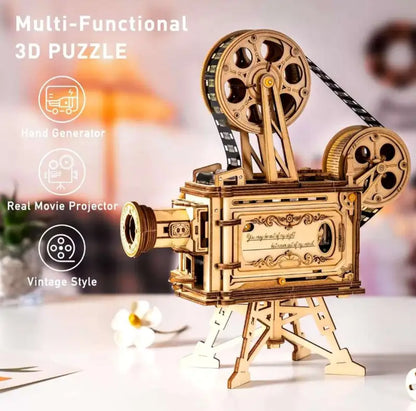 Robotime Rokr DIY 3D Wooden Puzzle | Vitascope - DIY Magic World