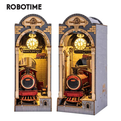 Robotime Rolife DIY Book Nook Kit | Time Travel