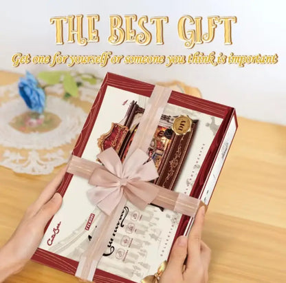 Robotime Rolife DIY Music Box 3D Wooden Puzzle | Animal Carnival