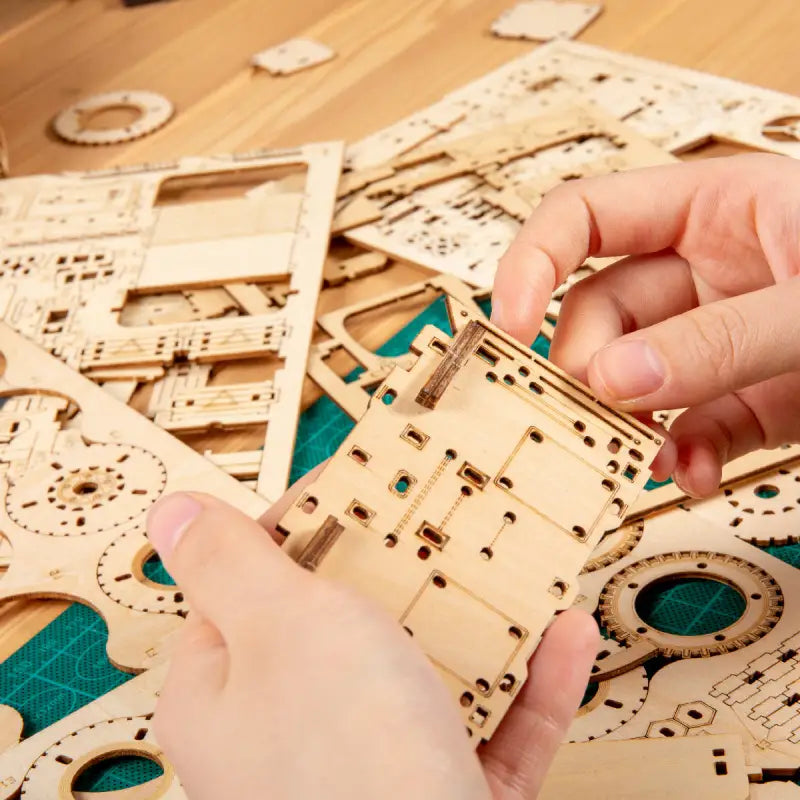 Robotime Rolife DIY Music Box 3D Wooden Puzzle | Ferris Wheel - DIY Magic World